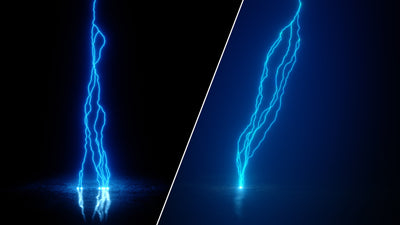 商品画像：地面に衝突する雷