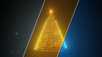商品画像：浮かび上がるクリスマスツリー